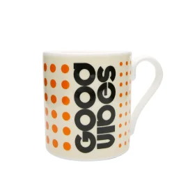 Keith Brymer Jones Frances Collett - Medium Ceramic Mug 275ml - Good Vibes^ Frances Collett | Mugs & Cups