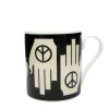 Keith Brymer Jones Frances Collett - Medium Ceramic Mug 275ml - Hand of Peace^ Frances Collett | Mugs & Cups
