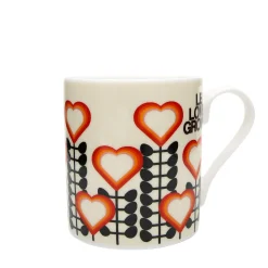 Keith Brymer Jones Frances Collett - Medium Ceramic Mug 275ml - Let Love Grow^ Frances Collett | Mugs & Cups