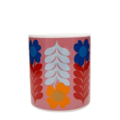 Keith Brymer Jones Frances Collett - Medium Ceramic Mug 275ml - Flower - Pink^ Frances Collett | Mugs & Cups