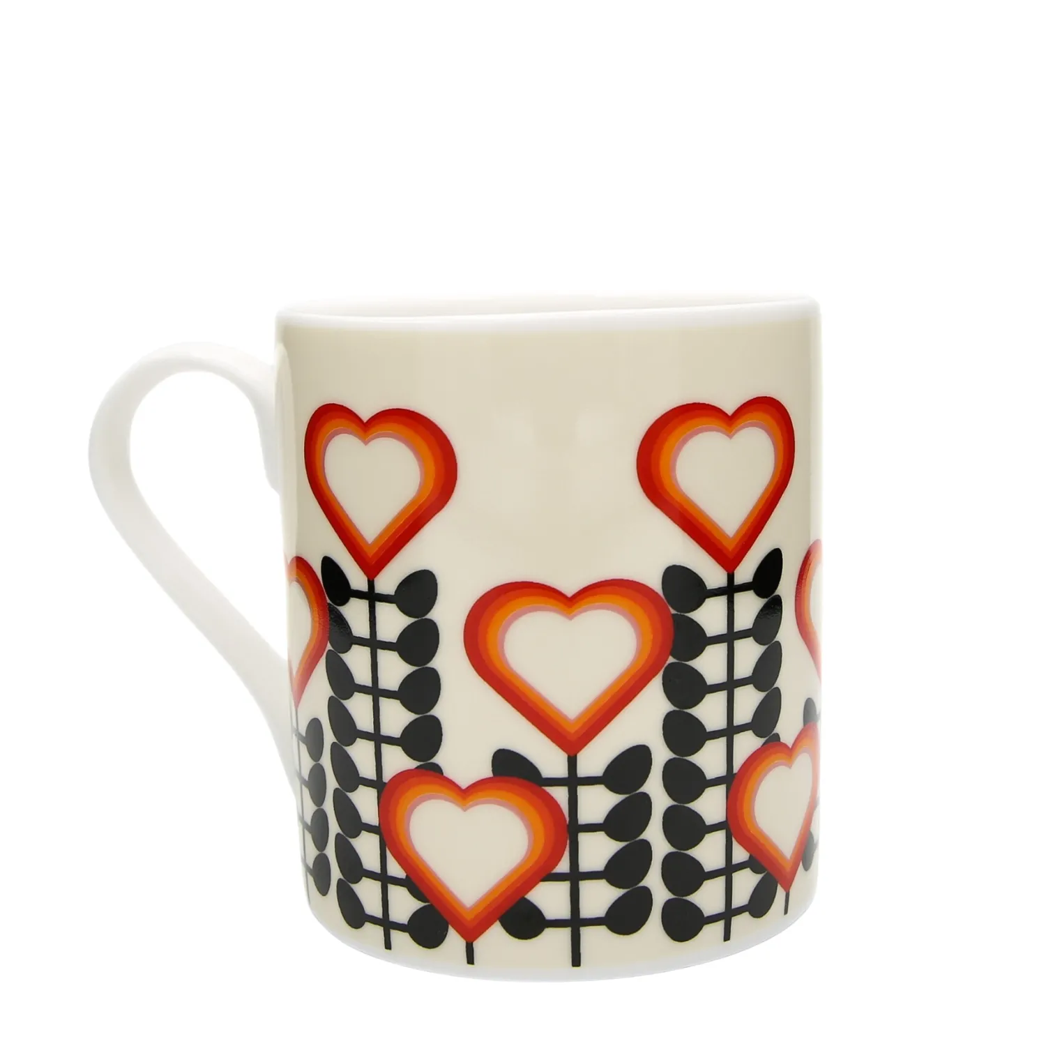 Keith Brymer Jones Frances Collett - Medium Ceramic Mug 275ml - Let Love Grow^ Frances Collett | Mugs & Cups