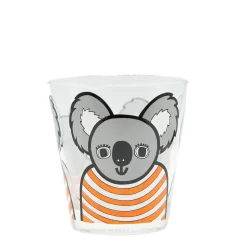 Keith Brymer Jones Jane Foster - Animal Glass Tumbler - Koala - 250ml^ Jane Foster | Glass Tumblers