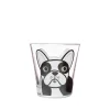 Keith Brymer Jones Jane Foster - Animal Glass Tumbler - French Dog - 250ml^ Jane Foster | Glass Tumblers