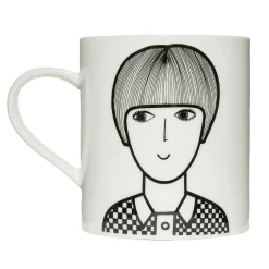 Keith Brymer Jones Jane Foster - Ceramic Mug - Mary Quant - 360ml^ Jane Foster | Mugs & Cups