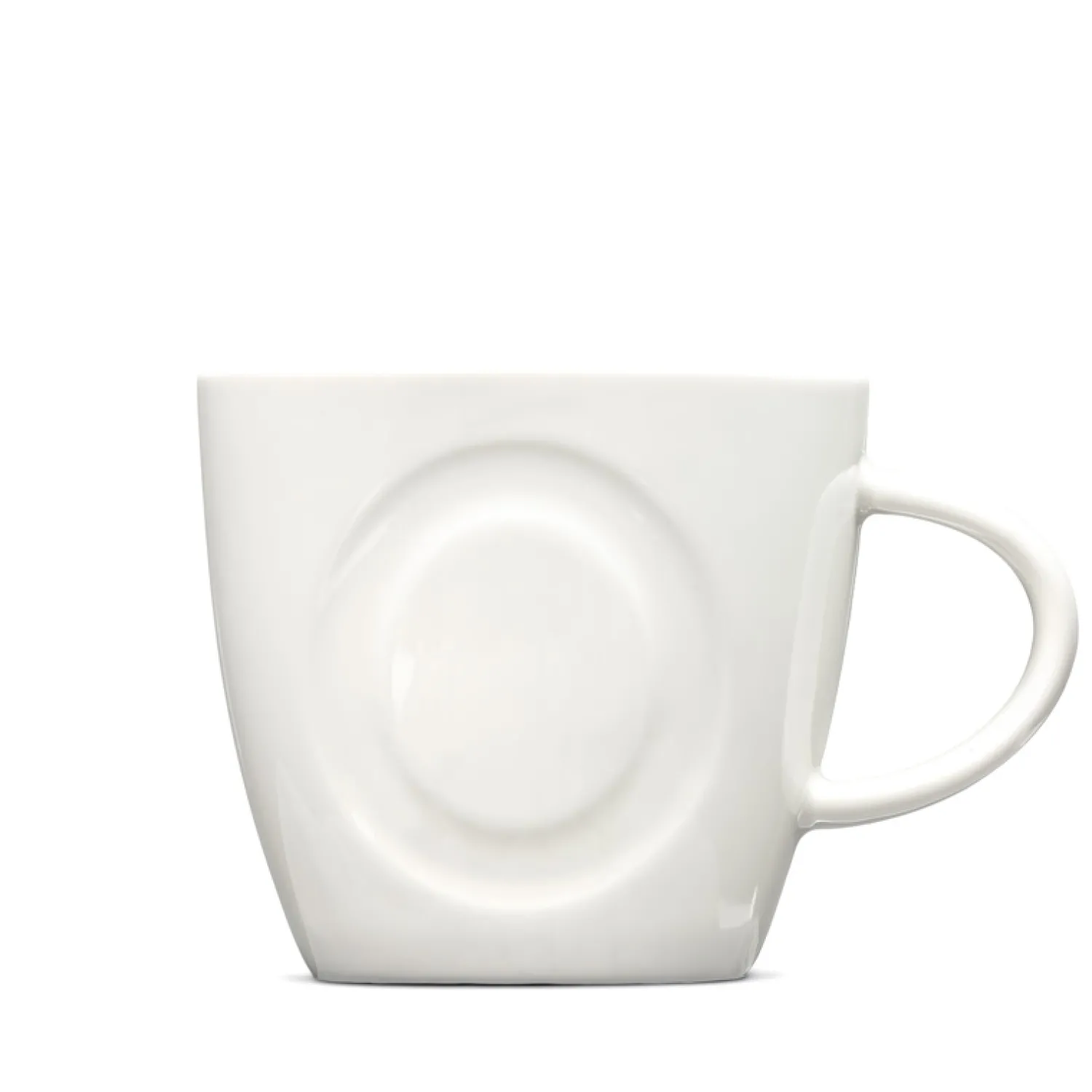 Keith Brymer Jones - Ceramic White Alphabet Mug - O - 380ml^ Mugs & Cups | Keith Brymer Jones