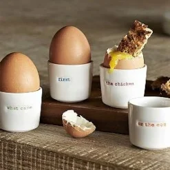 Keith Brymer Jones - Egg Cup Set of 4 - what came first...^ Keith Brymer Jones | Serveware