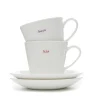 Keith Brymer Jones - Espresso Cup Pair - his & hers - 100ml^ Keith Brymer Jones | Mugs & Cups