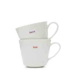 Keith Brymer Jones - Espresso Cup Pair - his & hers - 100ml^ Keith Brymer Jones | Mugs & Cups