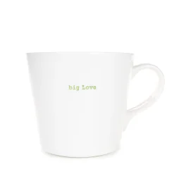 Keith Brymer Jones - Large Mug - big Love (green) - 500ml^ Keith Brymer Jones | Mugs & Cups