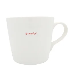 Keith Brymer Jones - Large Mug - greedy! - 500ml^ Keith Brymer Jones | Mugs & Cups