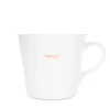 Keith Brymer Jones - Large Mug - happy! (orange) - 500ml^ Keith Brymer Jones | Mugs & Cups