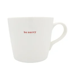 Keith Brymer Jones - Large Mug - be merry - 500ml^ Keith Brymer Jones | Mugs & Cups