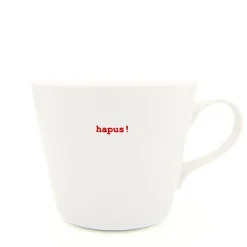 Keith Brymer Jones - Medium Mug - hapus! (Welsh) - 350ml^ Keith Brymer Jones | Mugs & Cups