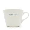 Keith Brymer Jones - Medium Mug - Isle of Wight (blue) - 350ml^ Keith Brymer Jones | Mugs & Cups