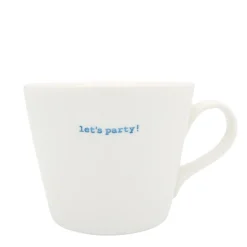 Keith Brymer Jones - Medium Mug - let's party! - 350ml^ Keith Brymer Jones | Mugs & Cups