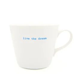 Keith Brymer Jones - Medium Mug - live the dream - 350ml^ Keith Brymer Jones | Mugs & Cups