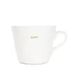Keith Brymer Jones - Medium Mug - Love (green) - 350ml^ Keith Brymer Jones | Mugs & Cups