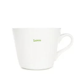 Keith Brymer Jones - Medium Mug - Love (green) - 350ml^ Keith Brymer Jones | Mugs & Cups