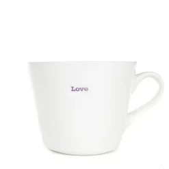 Keith Brymer Jones - Medium Mug - Love (lilac) - 350ml^ Keith Brymer Jones | Mugs & Cups