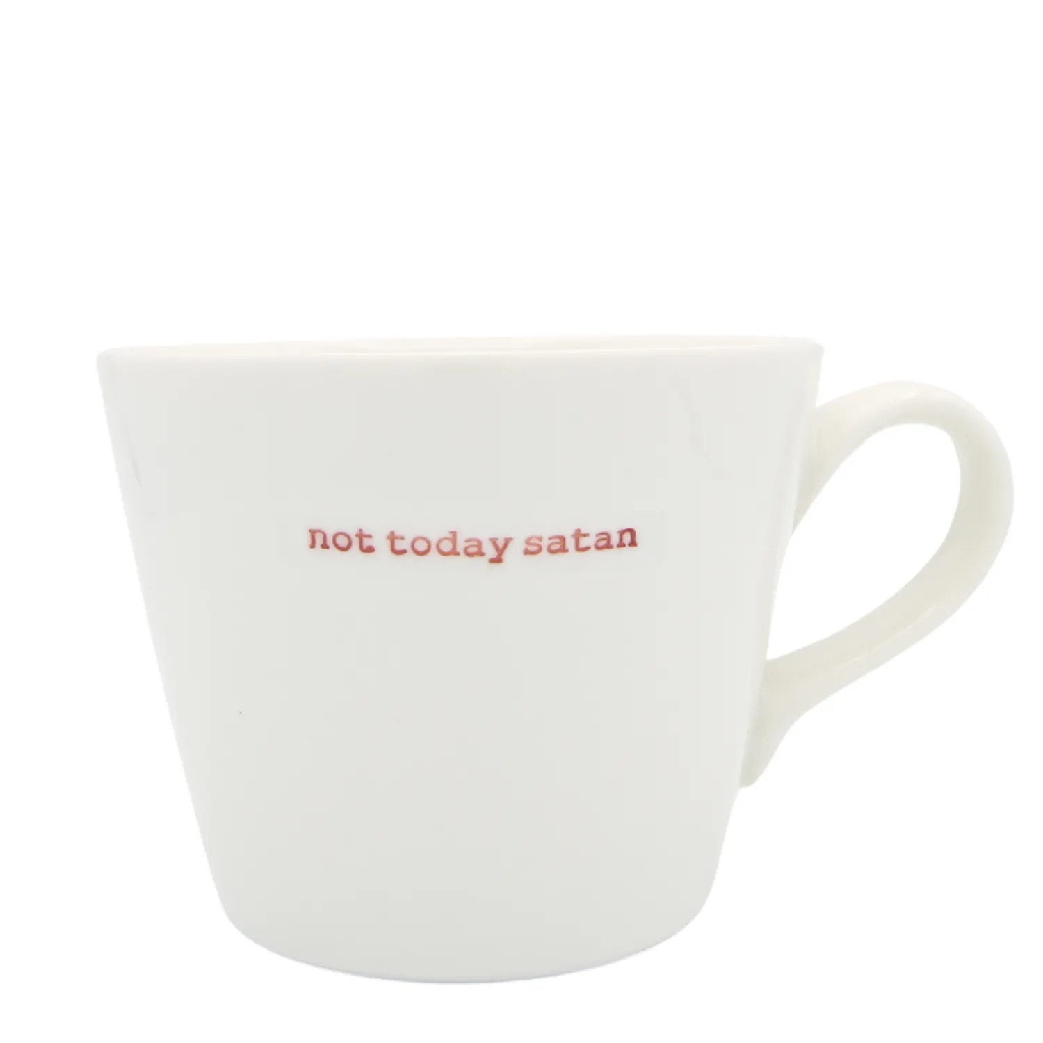 Keith Brymer Jones - Medium Mug - not today satan - 350ml^ Keith Brymer Jones | Mugs & Cups