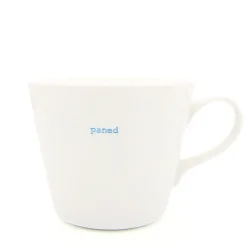 Keith Brymer Jones - Medium Mug - paned (Welsh) - 350ml^ Keith Brymer Jones | Mugs & Cups