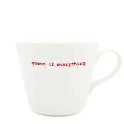 Keith Brymer Jones - Medium Mug - queen of everything - 350ml^ Keith Brymer Jones | Mugs & Cups