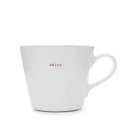 Keith Brymer Jones - Medium Mug - relax! - 350ml^ Keith Brymer Jones | Mugs & Cups