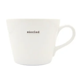 Keith Brymer Jones - Medium Mug - siocled (Welsh) - 350ml^ Keith Brymer Jones | Mugs & Cups