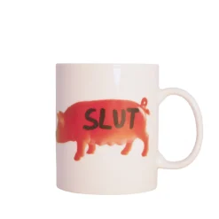 Keith Brymer Jones - Medium Mug - Slut Pig (Blunt) - 350ml^ Keith Brymer Jones | Mugs & Cups