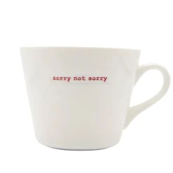 Keith Brymer Jones - Medium Mug - sorry not sorry - 350ml^ Keith Brymer Jones | Mugs & Cups