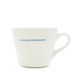 Keith Brymer Jones - Medium Mug - tired and emotional! - 350ml^ Keith Brymer Jones | Mugs & Cups