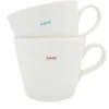Keith Brymer Jones - Medium Mug Pair - Lord & Lady - 350ml^ Keith Brymer Jones | Mugs & Cups