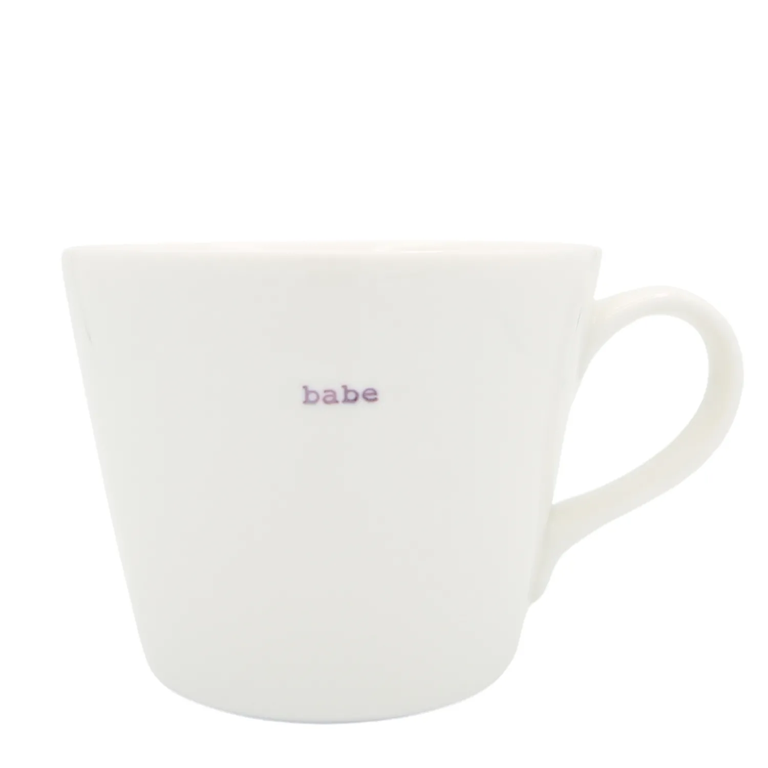 Keith Brymer Jones - Medium Mug - babe (lilac) - 350ml^ Keith Brymer Jones | Mugs & Cups