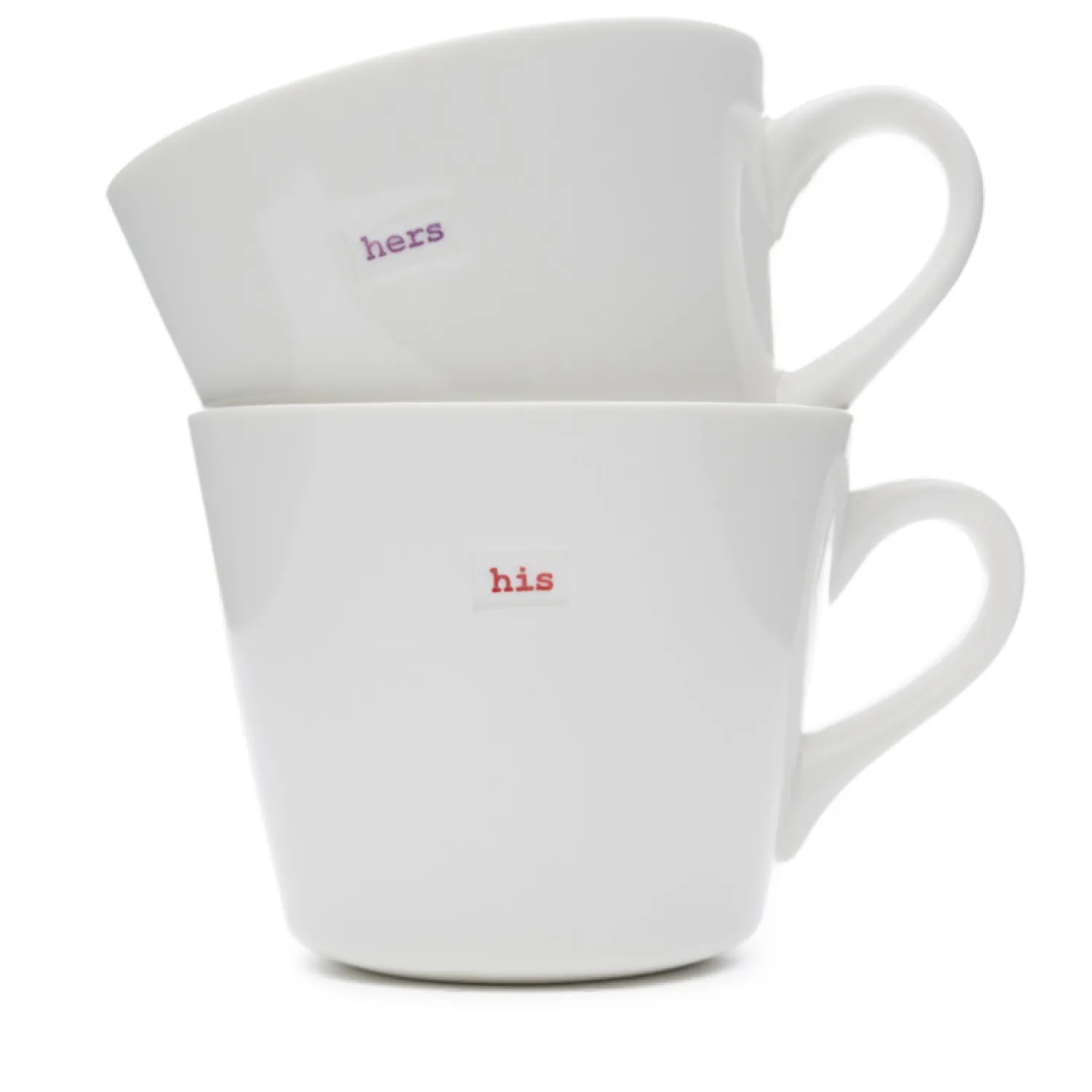 Keith Brymer Jones - Medium Mug Pair - his & hers - 350ml^ Keith Brymer Jones | Mugs & Cups