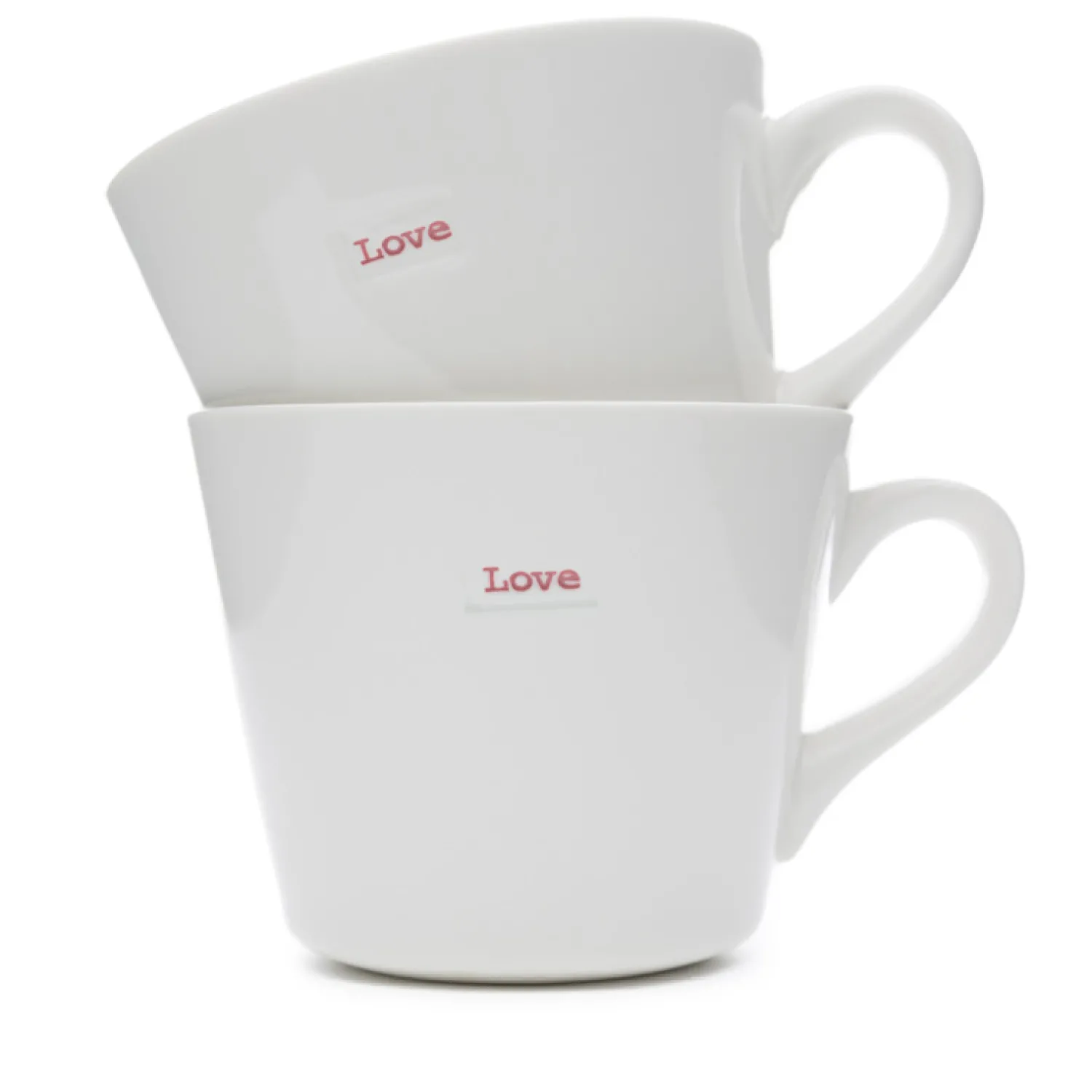 Keith Brymer Jones - Medium Mug Pair - Love & Love - 350ml^ Keith Brymer Jones | Mugs & Cups