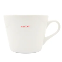 Keith Brymer Jones - Medium Mug - cariad (Welsh) - 350ml^ Keith Brymer Jones | Mugs & Cups