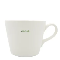 Keith Brymer Jones - Medium Mug - diolch (Welsh) - 350ml^ Keith Brymer Jones | Mugs & Cups