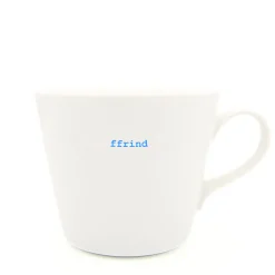 Keith Brymer Jones - Medium Mug - ffrind (Welsh) - 350ml^ Keith Brymer Jones | Mugs & Cups