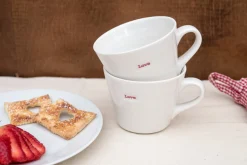 Keith Brymer Jones - Medium Mug Pair - Love & Love - 350ml^ Keith Brymer Jones | Mugs & Cups