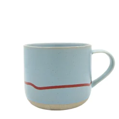 Keith Brymer Jones - Stoneware Mug - Clear Sky & Red - 350ml^ Keith Brymer Jones | Mugs & Cups