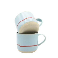 Keith Brymer Jones - Stoneware Mug - Clear Sky & Red - 350ml^ Keith Brymer Jones | Mugs & Cups