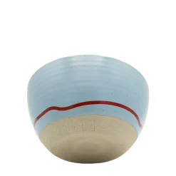 Keith Brymer Jones - Stoneware Bowl - Clear Sky & Red - 600ml^ Keith Brymer Jones | Plates & Bowls