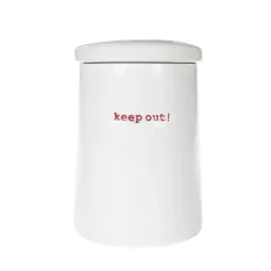 Keith Brymer Jones - Storage Jar - keep out! - 1,100ml^ Keith Brymer Jones | Kitchen Accessories