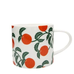 Keith Brymer Jones Kiran Ravilious - Medium Ceramic Mug 325ml - Oranges^ Kiran Ravilious | Mugs & Cups