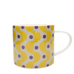 Keith Brymer Jones Kiran Ravilious - Medium Ceramic Mug 325ml - Water Lily 4^ Kiran Ravilious | Mugs & Cups