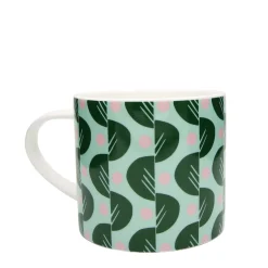 Keith Brymer Jones Kiran Ravilious - Medium Ceramic Mug 325ml - Water Lily 2^ Kiran Ravilious | Mugs & Cups