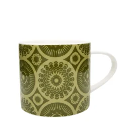 Keith Brymer Jones Mini Moderns - Medium Ceramic Mug 325ml - Darjeeling Tonal 4^ Mini Moderns | Mugs & Cups