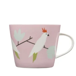 Keith Brymer Jones Scion Living - Animal Mug - Love Birds - Peony - 350ml^ Scion Living | Mugs & Cups