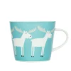 Keith Brymer Jones Scion Living - Animal Mug - Marty Moose - Aqua & Frost - 350ml^ Scion Living | Mugs & Cups