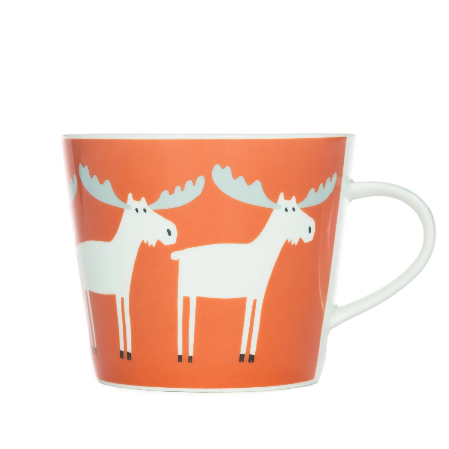 Keith Brymer Jones Scion Living - Animal Mug - Marty Moose - Ice & Pimento - 350ml^ Scion Living | Mugs & Cups